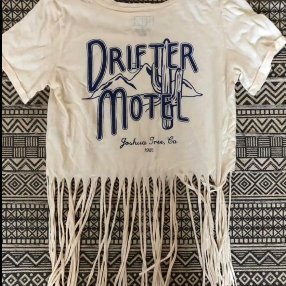 Drifter fringe top